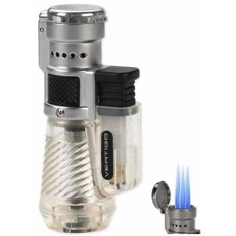 Vertigo Triple Torch Cigar Lighter - Wind Resistant