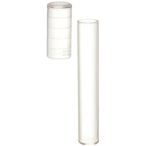 4-Pack Clear Airtight Cigar Travel Tubes - Keeps Cigars Fresh