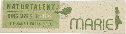 MARIE Naturtalent King Size Slim + Tips