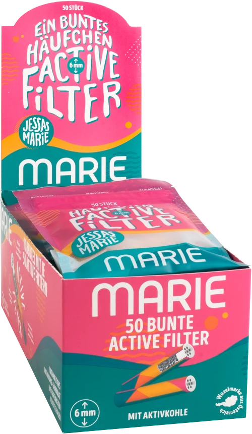 MARIE Buntes Häufchen Active Filter Beutel Ø 6mm