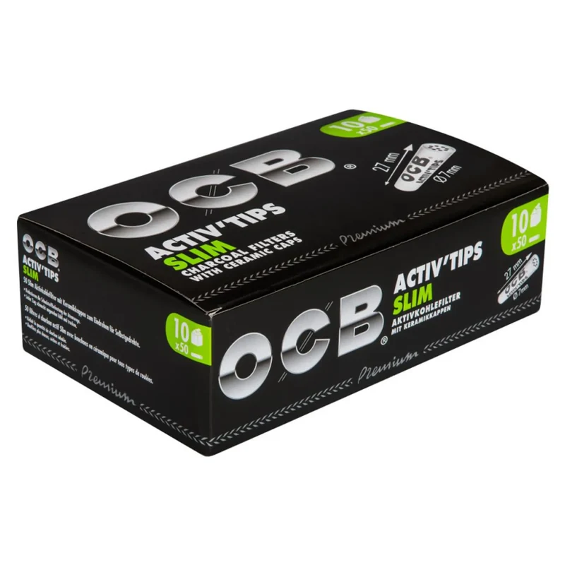 OCB Aktivkohlefilter Slim 50 Stk.