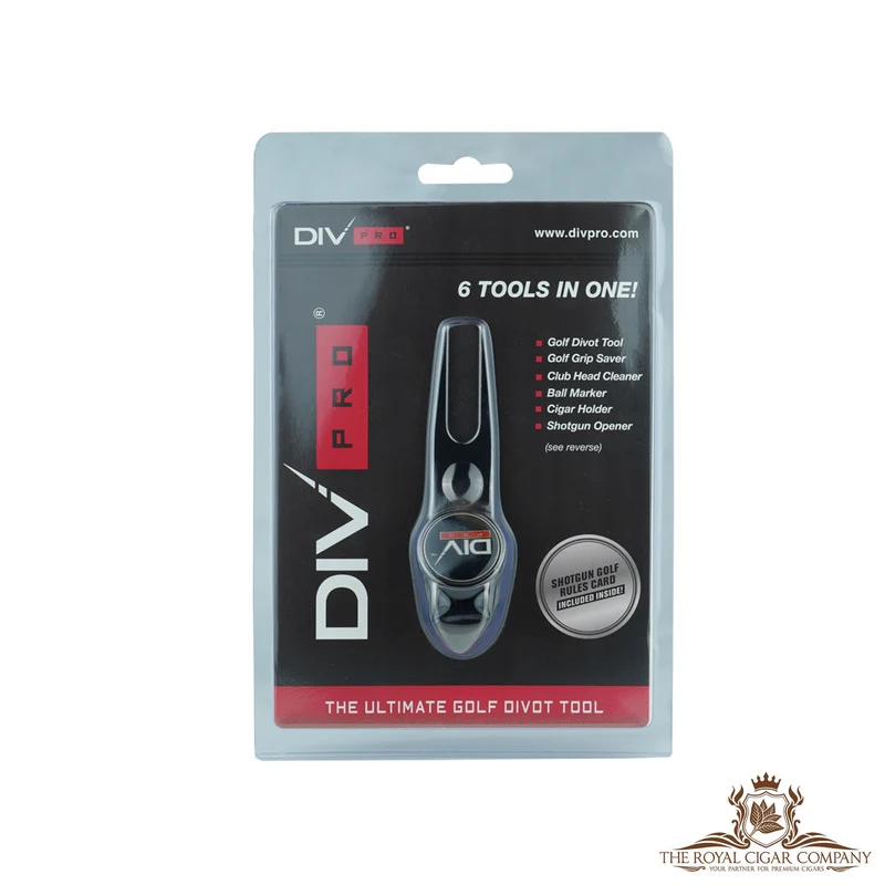 DivPro Golf-Tool mit Zigarrenhalter