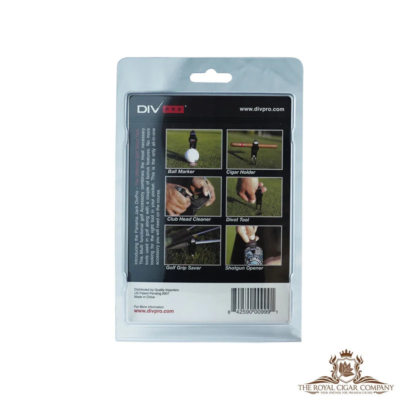DivPro Golf-Tool mit Zigarrenhalter