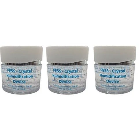 Fess 2oz Cigar Humidifier 3-Pack - 70% Humidity Control