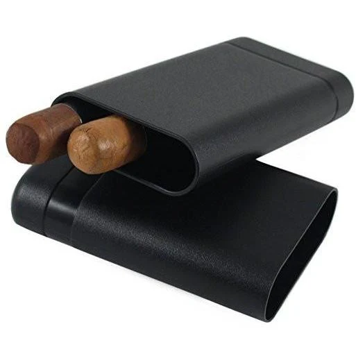Le Tube 3 Finger Crushproof Travel Cigar Case Humidor