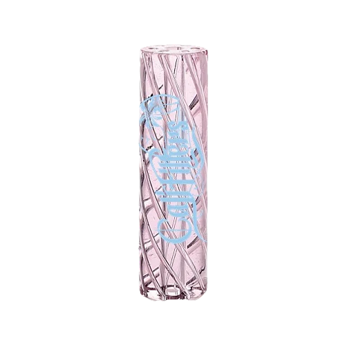 Cali Filters Spiral Glass Tip Pink Love – 7 Loch, 8 mm