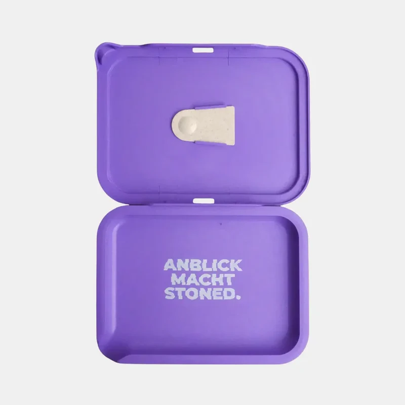 Medusa Filters Hemp Tray Kit Violet – Rolling Tray aus Hanf