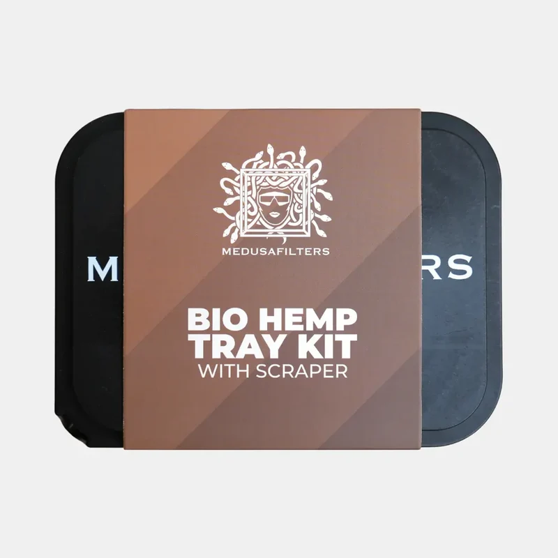 Medusa Filters Hemp Tray Kit Organic – Rolling Tray aus Hanf