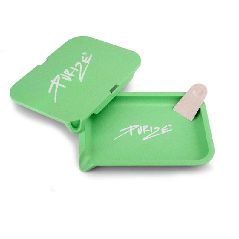 Purize Plant Fiber Rolling Tray Kit – Green, 1 Stück