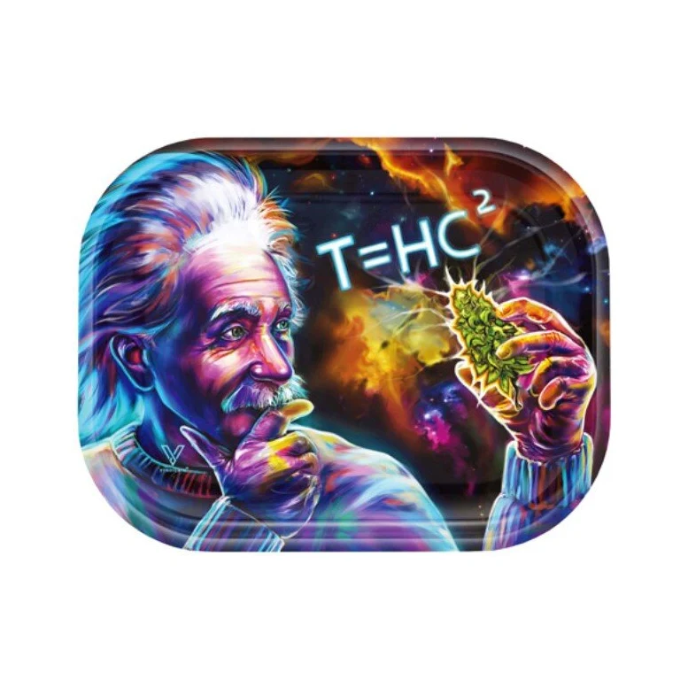 V Syndicate Rolling Tray T=HC2 Einstein Black Hole – 18 × 14 cm
