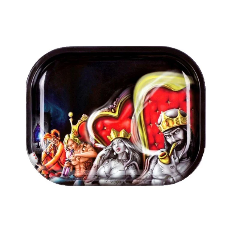 V Syndicate Rolling Tray Royal Highness Court – 18 × 14 cm
