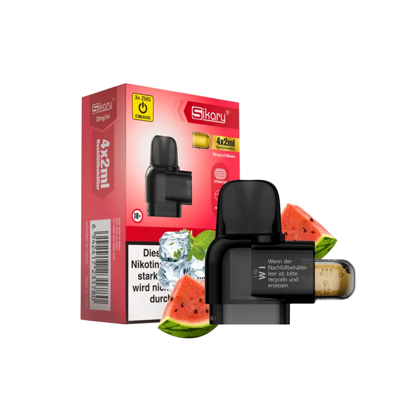 SIKARY S10000 Refill - WI (Watermelon Ice)