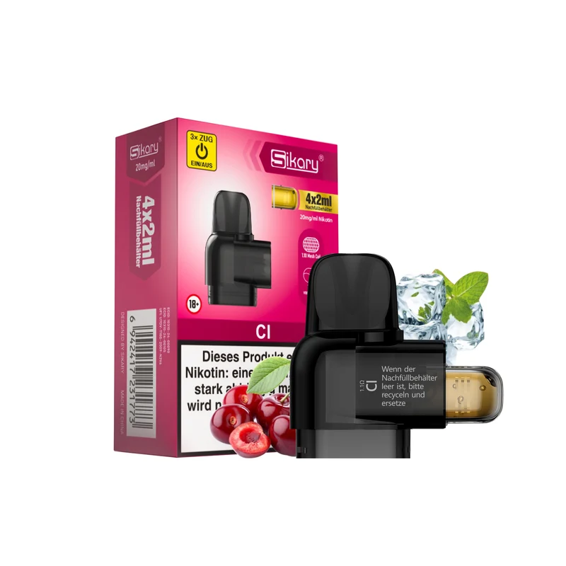 SIKARY S10000 Refill - CI (Cherry Ice)