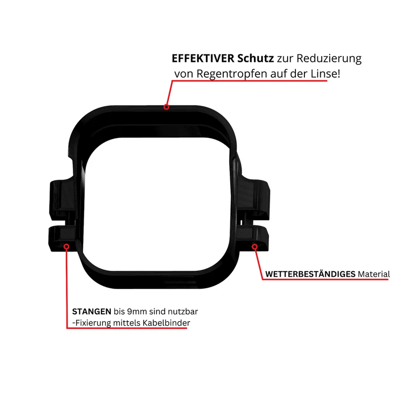 Für Blink Outdoor Kamera Regenschutz Cover Hülle Alexa Überwachungskamera Schutz