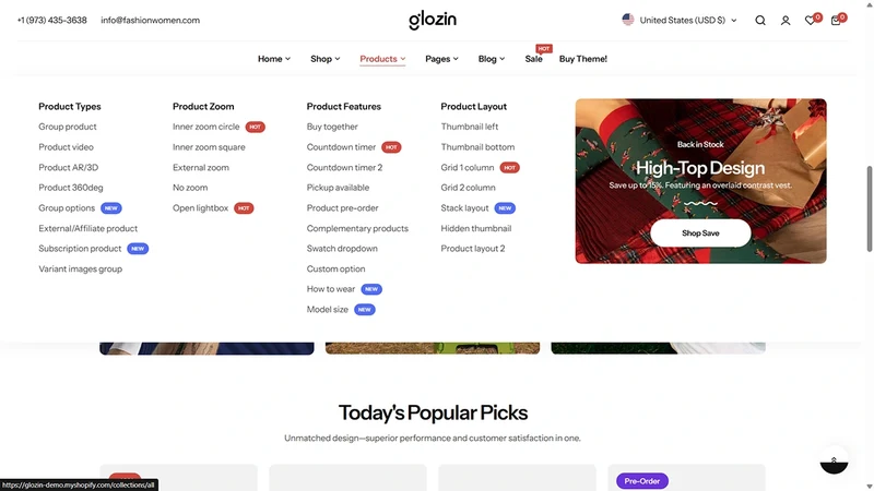 Glozin theme – Socks | Apparel & Accessories