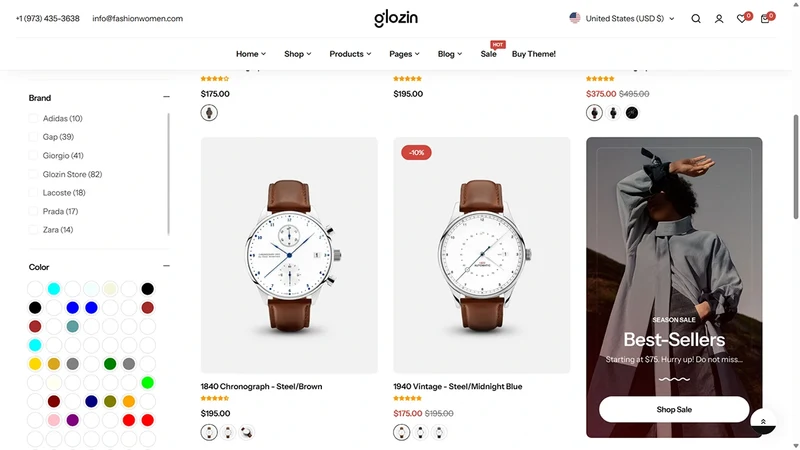 Glozin theme – Socks | Apparel & Accessories