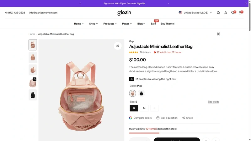 Glozin theme – Socks | Apparel & Accessories