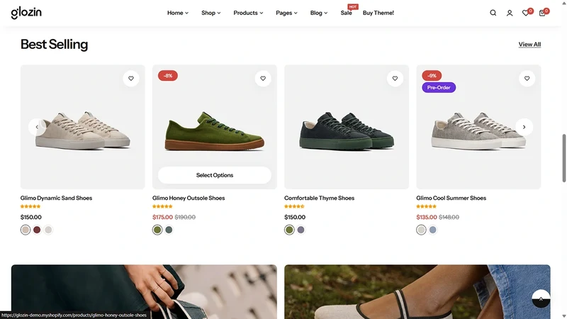 Glozin theme – Foot Wear | Shoes & Accessories