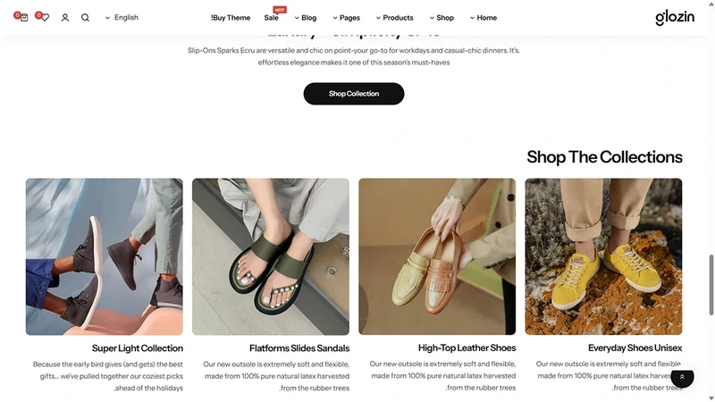 Glozin theme – RTL Demo | RTL Layout & Multilingual