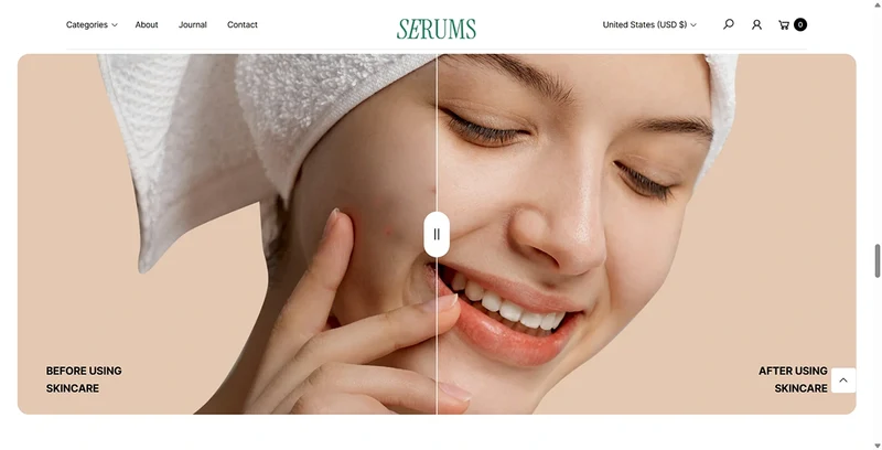 Agile Theme – Serums | Beauty & Skincare
