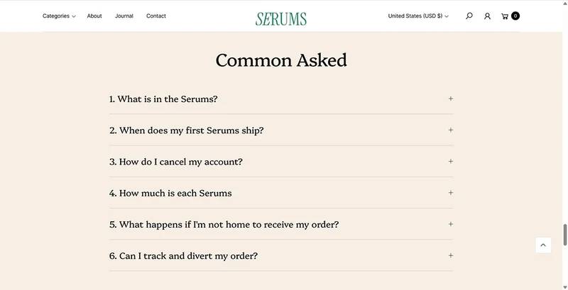 Agile Theme – Serums | Beauty & Skincare