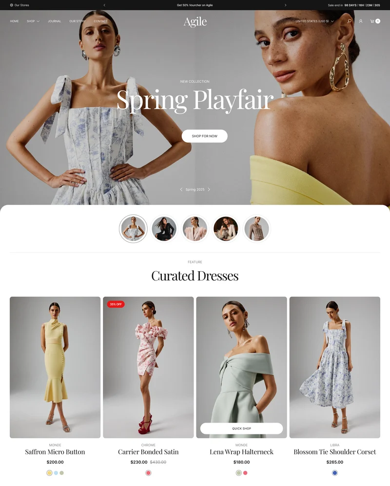 Agile Theme – Agile | Clothing, Fashion & Lifestyle