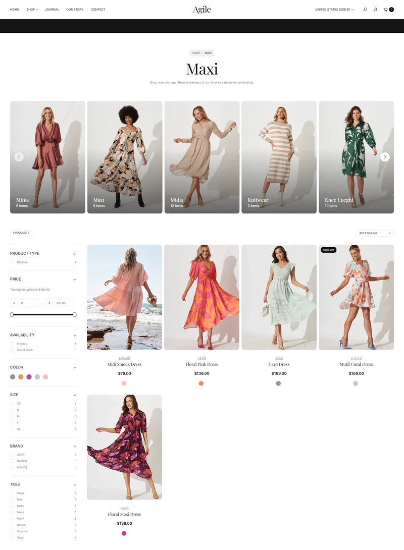 Agile Theme – Agile | Clothing, Fashion & Lifestyle