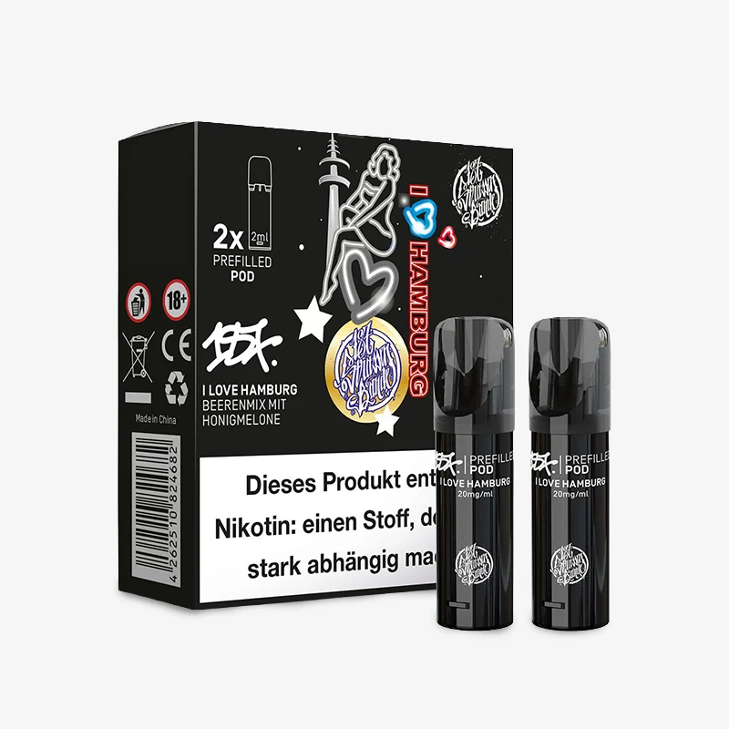 187 Doppel-Pods (2x2ml) 20mg I Love Hamburg