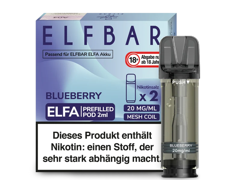 Elfbar ELFA POD Blueberry (2x2ml) 20mg