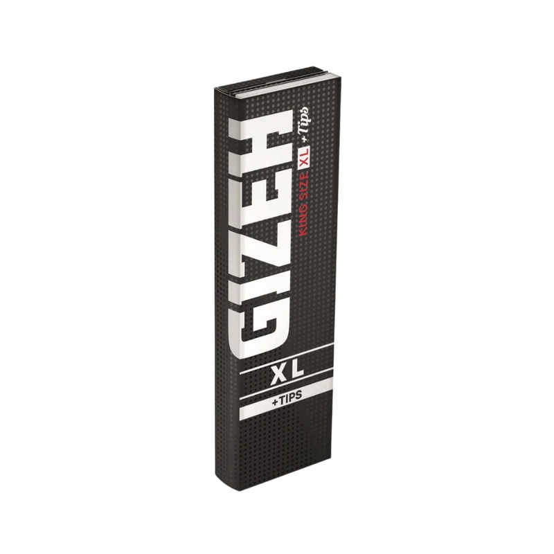 GIZEH BLACK - King Size XL + Tips