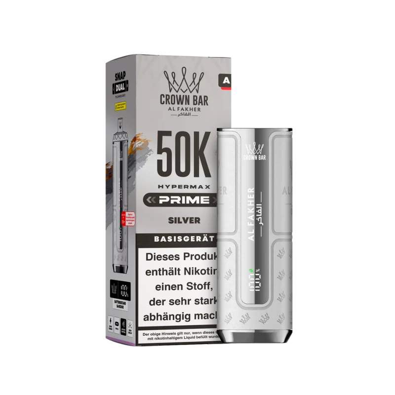 AL FAKHER - 50K Hypermax Prime Akku - Silver