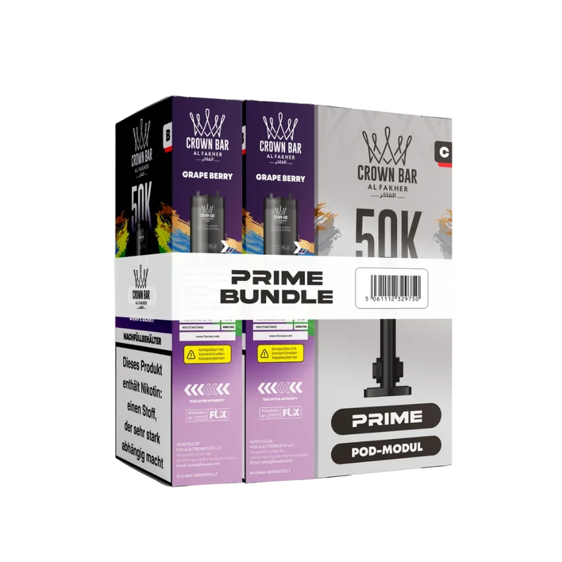 AL FAKHER - 50K Hypermax Prime Pod - Grape Berry