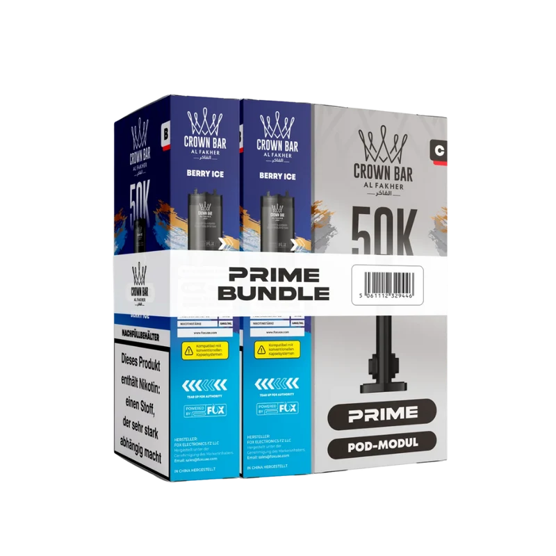 AL FAKHER - 50K Hypermax Prime Pod - Berry Ice
