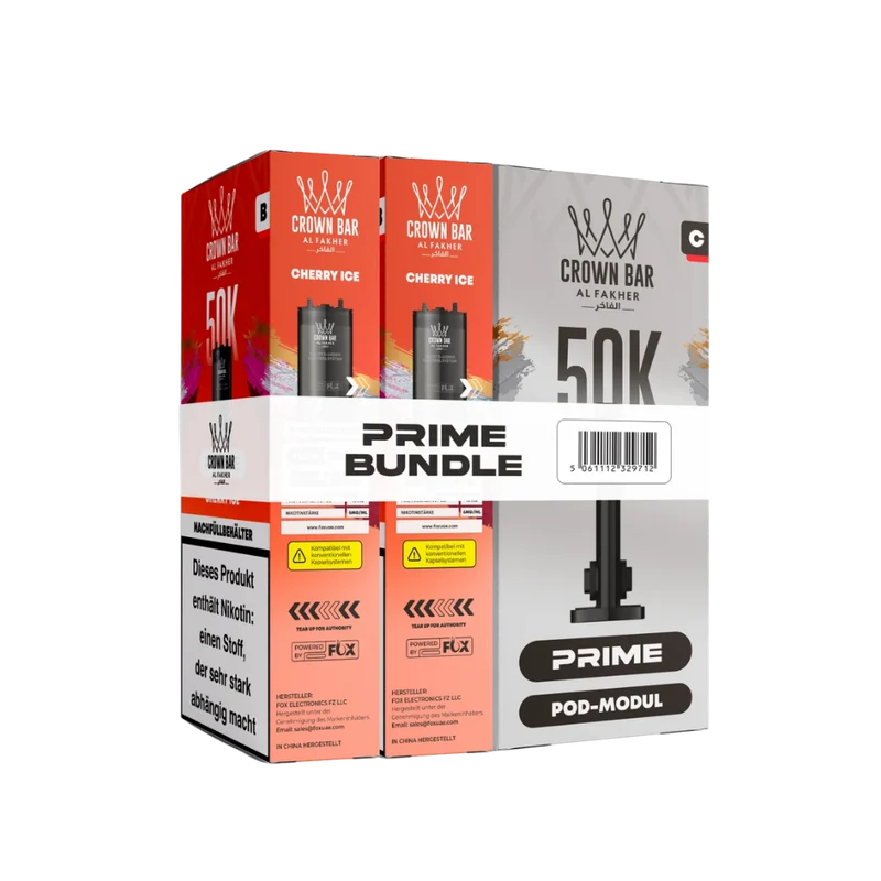 AL FAKHER - 50K Hypermax Prime Pod - Cherry Ice