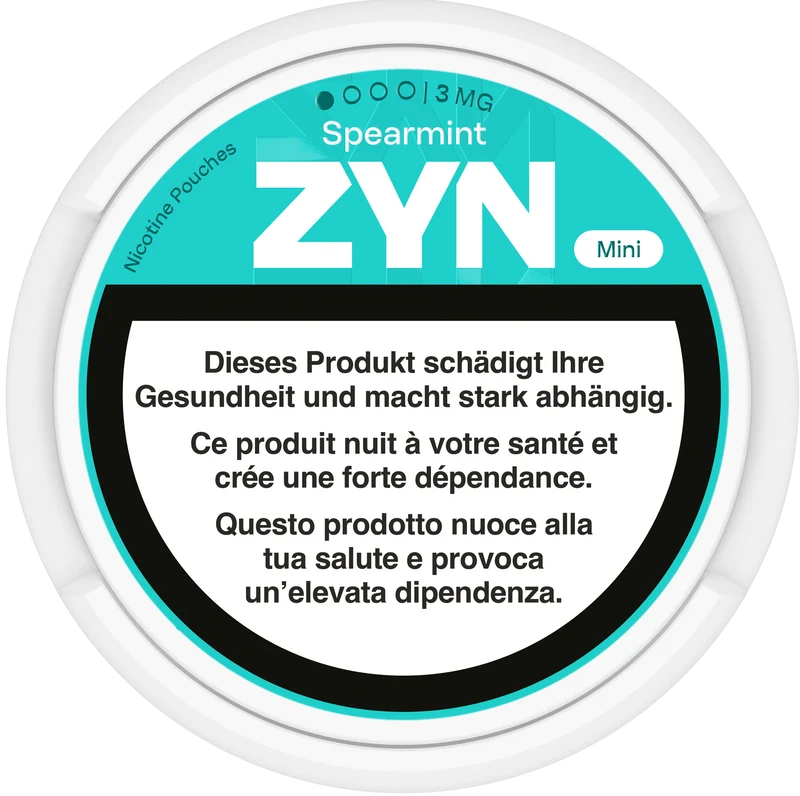 Zyn Mini Spearmint 3mg