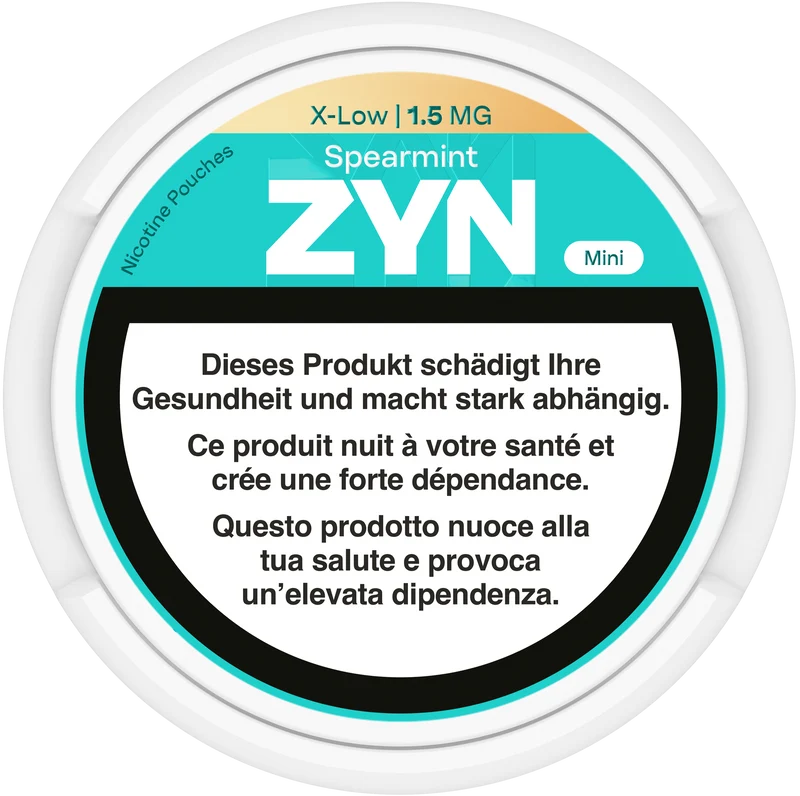 Zyn Mini Spearmint X-Low 1.5mg