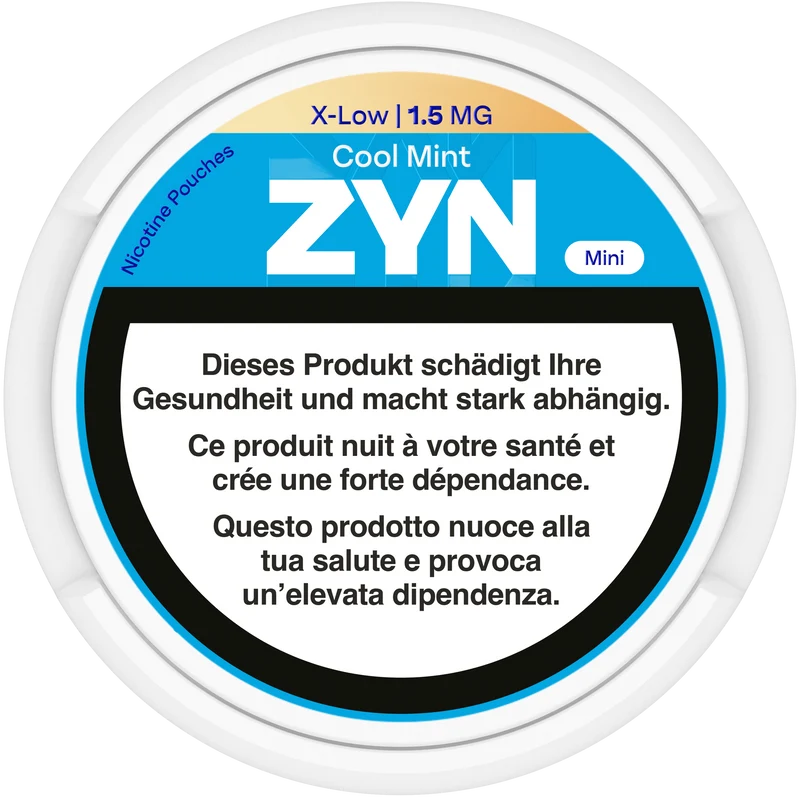 Zyn Mini Cool Mint X-Low 1.5mg
