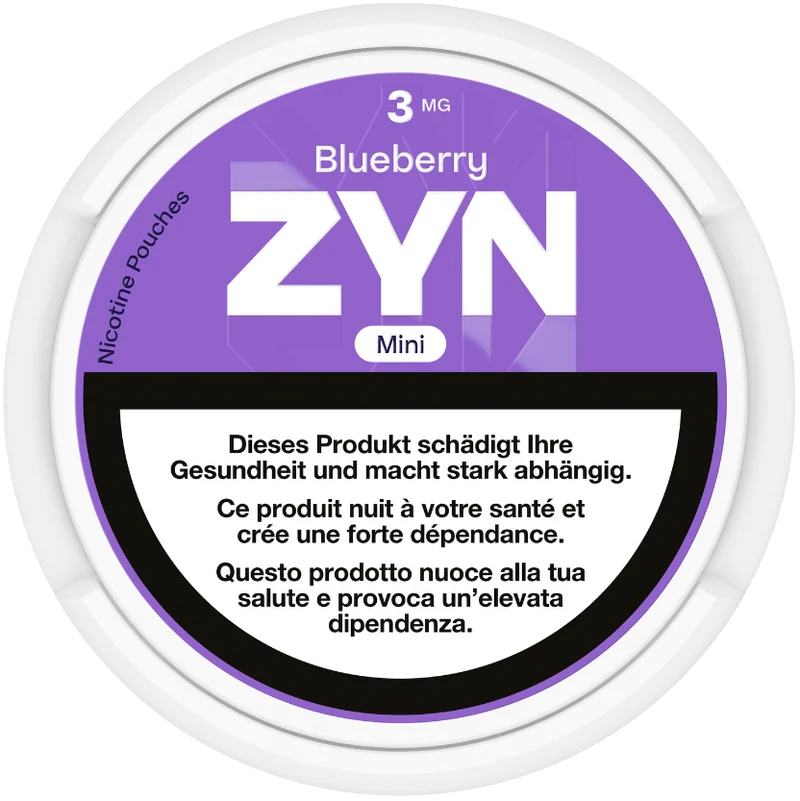 Zyn Blueberry Mini 3mg