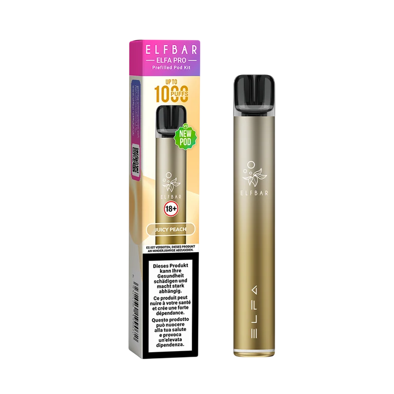 Elfbar Elfa Pro V2 Kit 2ML Dark Gold & Peach
