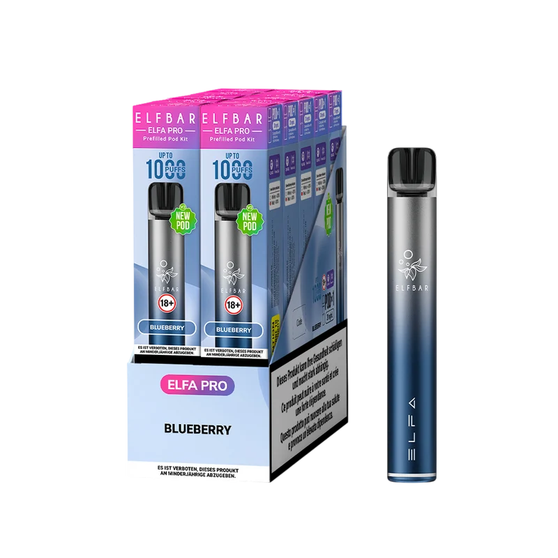 Elfbar Elfa Pro V2 Kit 2ml Twilight Blue & Blueberry