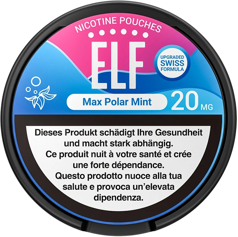 Elf Max Polar Mint Pouches 20mg