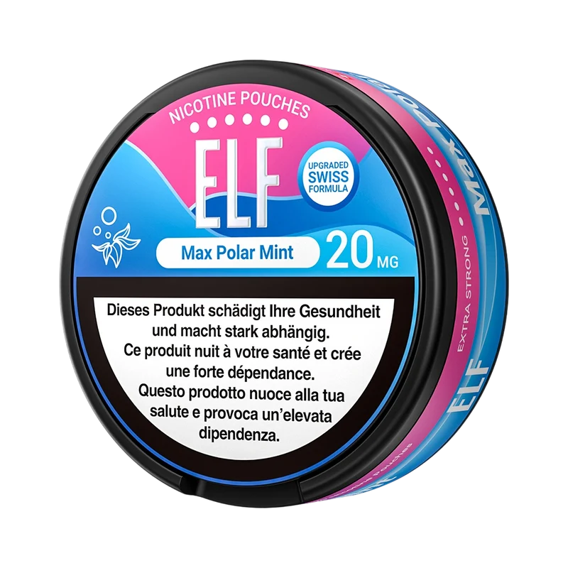 Elf Max Polar Mint Pouches 20mg