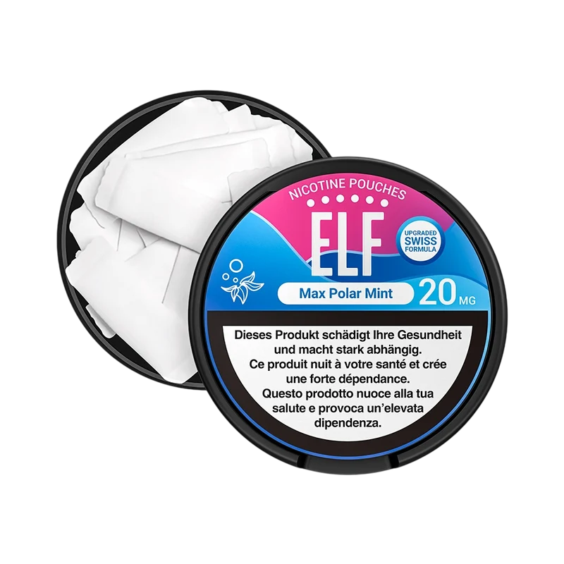Elf Max Polar Mint Pouches 20mg