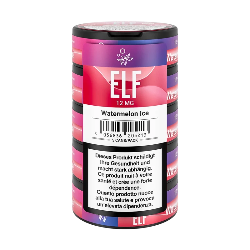 Elf Watermelon Ice Pouches 12mg