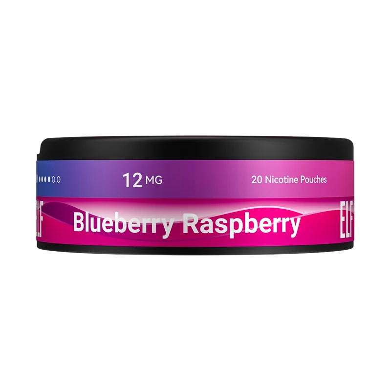 Elf Blueberry Raspberry Pouches 12mg