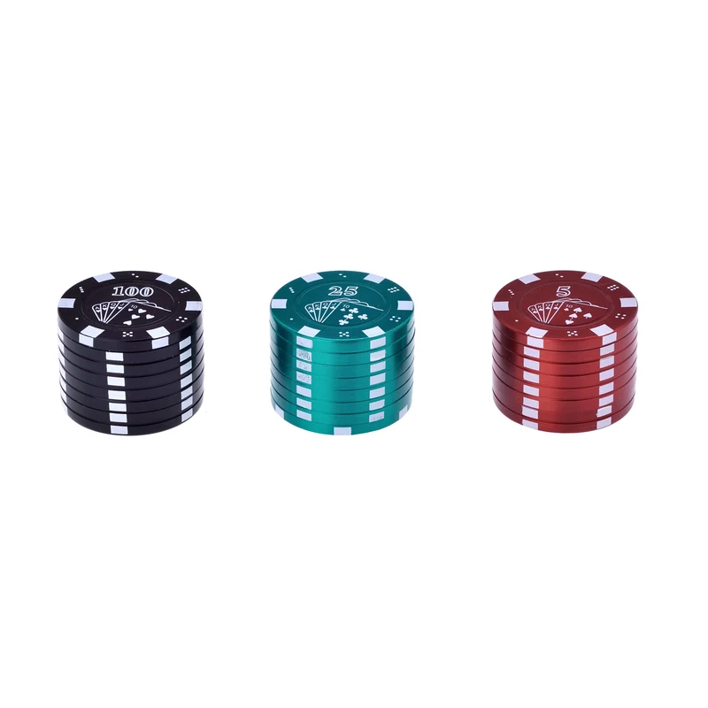 Champ High Grinder "Poker Chips"