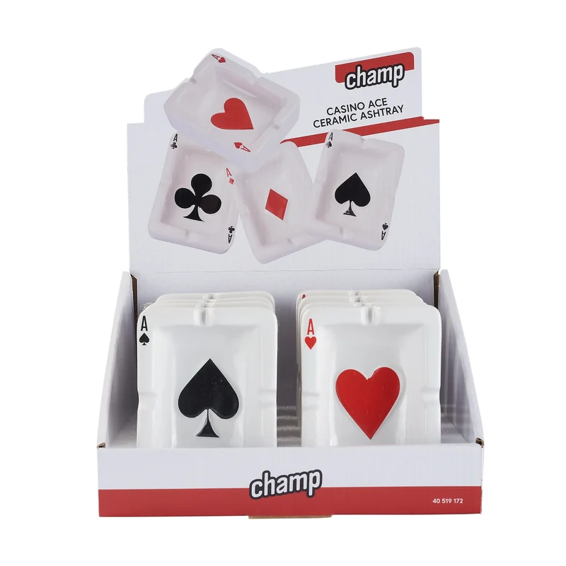 Champ Aschenbecher "Casino Ace"