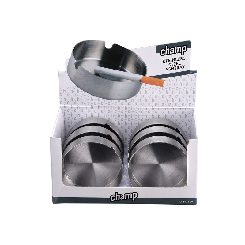 Champ Aschenbecher Edelstahl