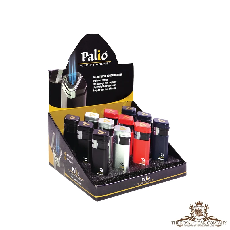 Palio Triple Torch Feuerzeug Display