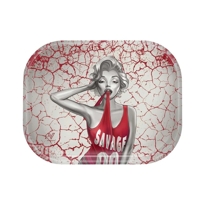 V Syndicate Rolling Tray Dank Diva – 18 × 14 cm